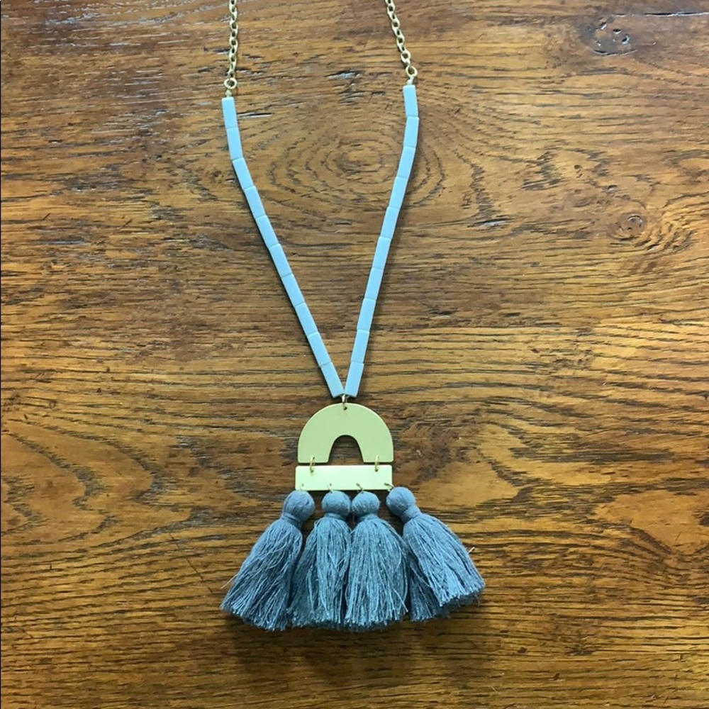 Tassel necklace